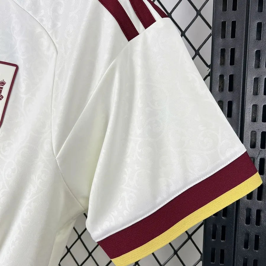 Camiseta de visitante de España para el Mundial 2026, color blanco.