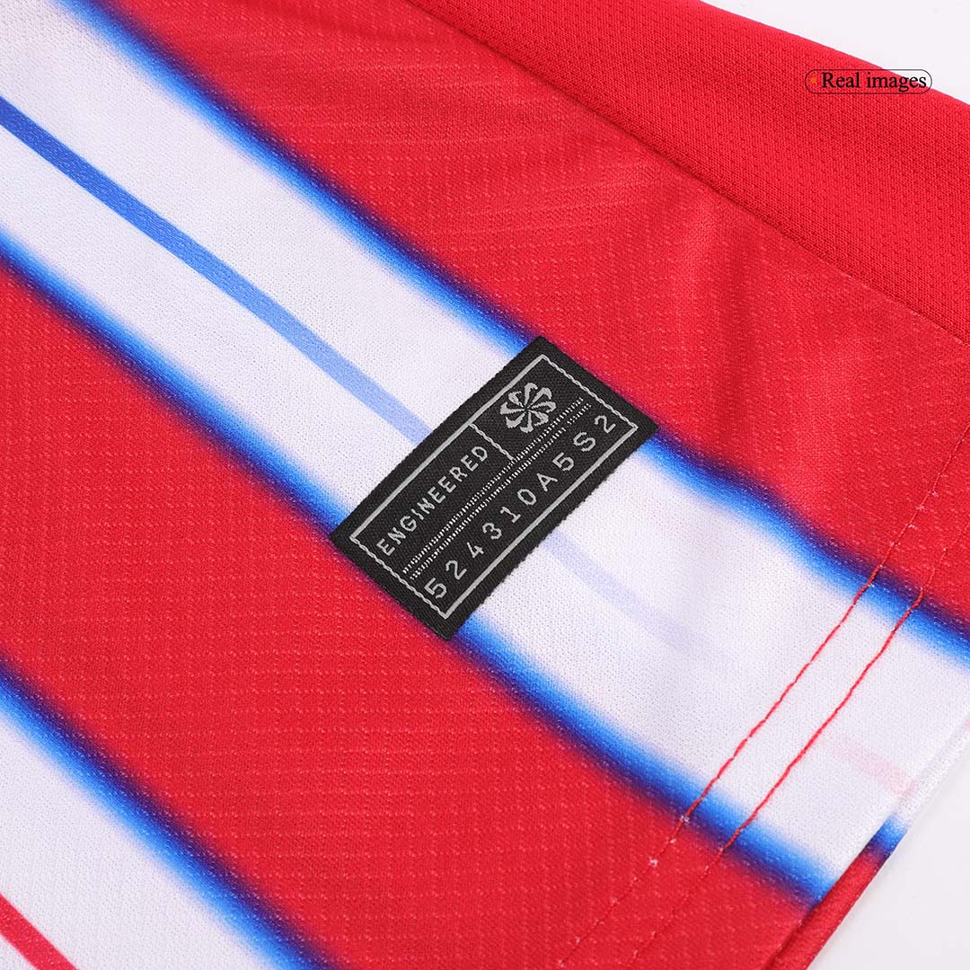 Kit de fútbol local del Atlético de Madrid para niños (Kit y pantalón corto) 2024/25
