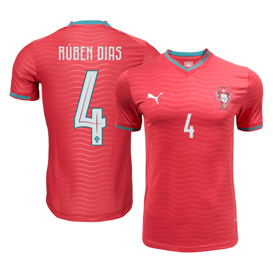 Auténtica camiseta de fútbol RÚBEN DIAS #4 Portugal Local 2026