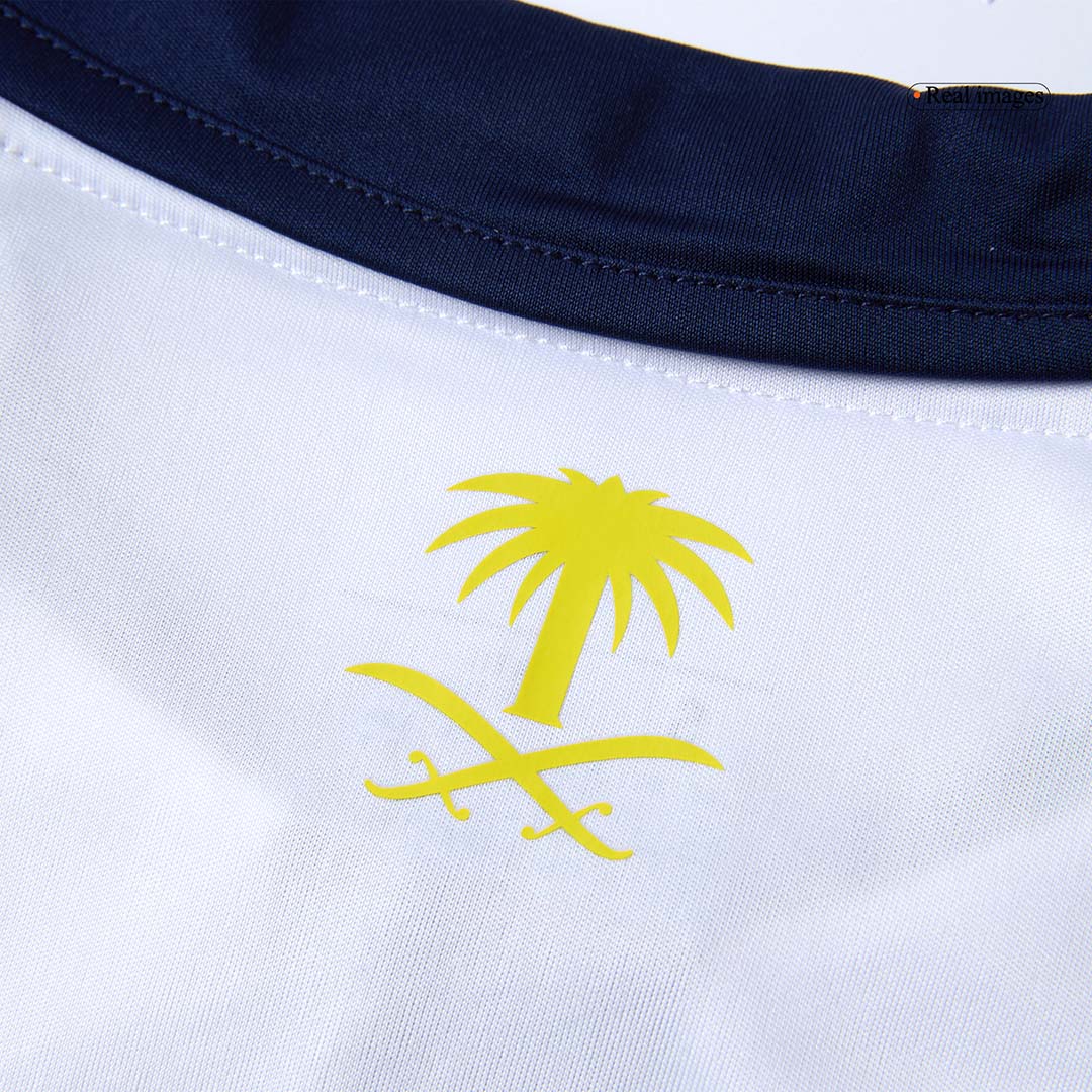 Camiseta de fútbol visitante RONALDO #7 Al Nassr 2025/26, blanca, tercera equipación