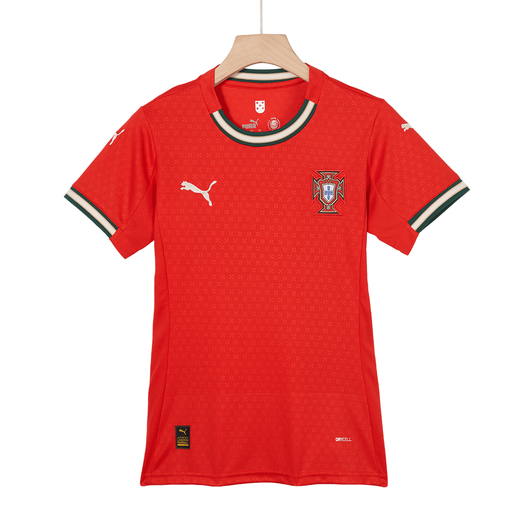 Camiseta de fútbol local de Portugal para mujer 2025
