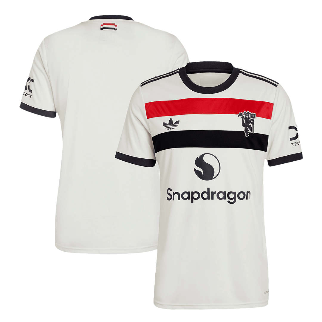 Camiseta de fútbol de visitante del Manchester United (tercera equipación)