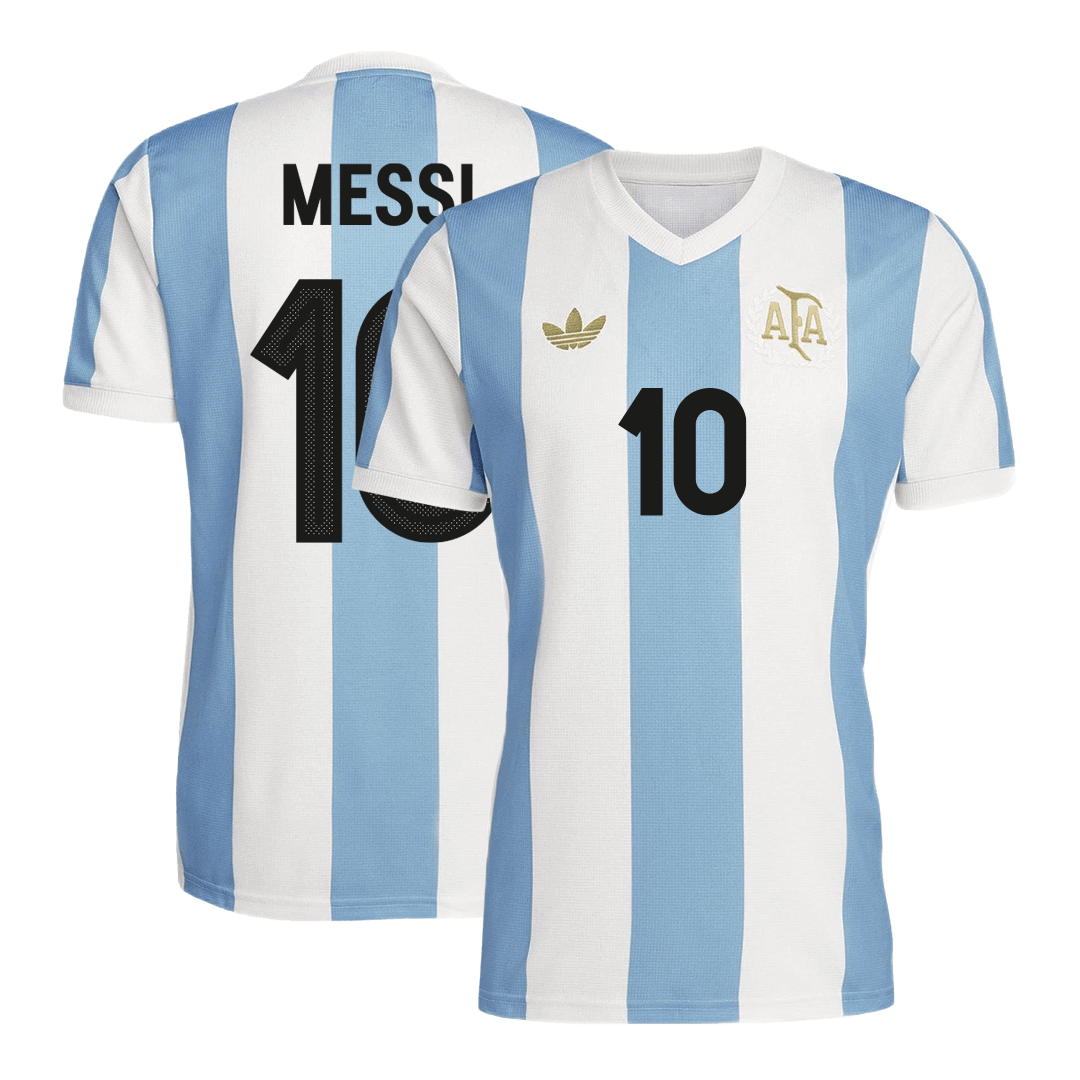 Camiseta de fútbol de Argentina MESSI #10 2024 - 50.º aniversario