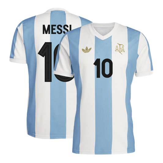 Camiseta de fútbol de Argentina MESSI #10 2024 - 50.º aniversario
