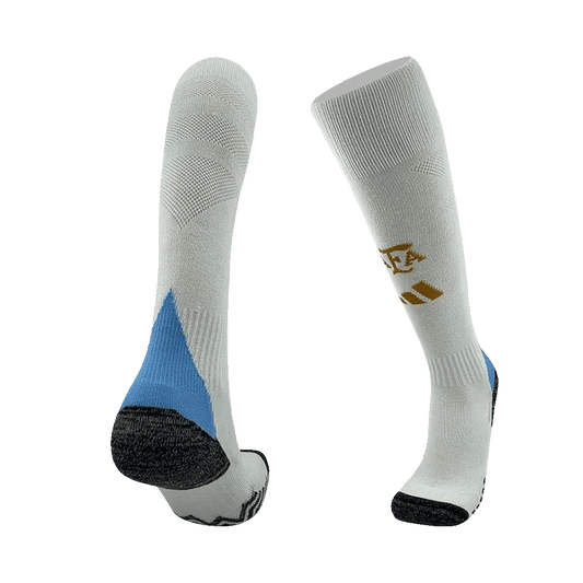Kit de camiseta local de Argentina para niños (camiseta, pantalón corto y medias) Copa América 2024