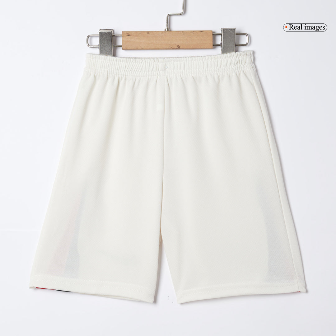 Kit de visitante del Chelsea para niño (camiseta, pantalón corto y calcetines) 2025/26, color blanco
