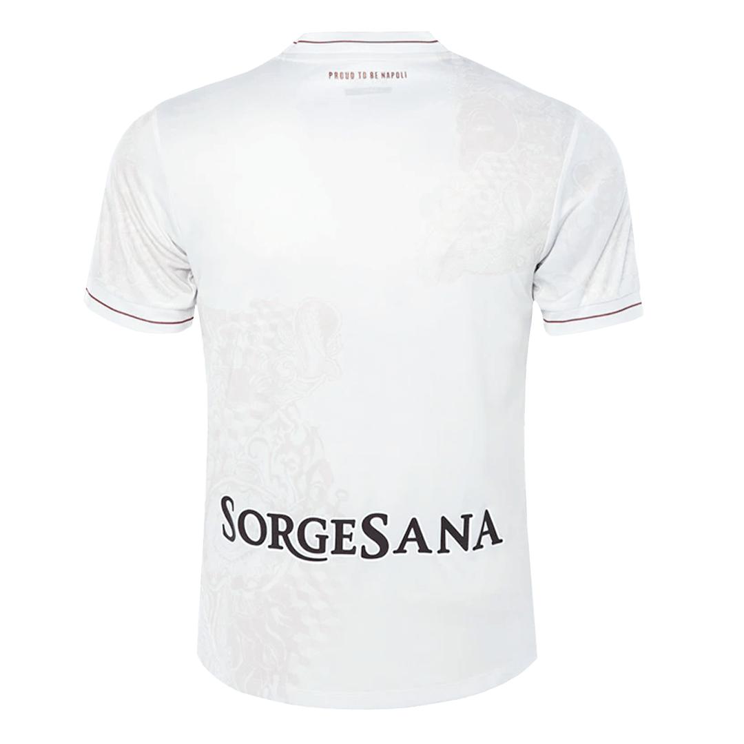 Kit de visitante del Napoli (camiseta y pantalón corto) 2025/26