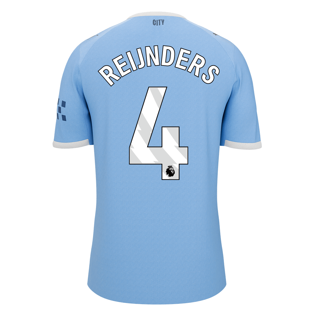 Camiseta de fútbol REIJNDERS #4 Manchester City 1ª equipación 2025/26
