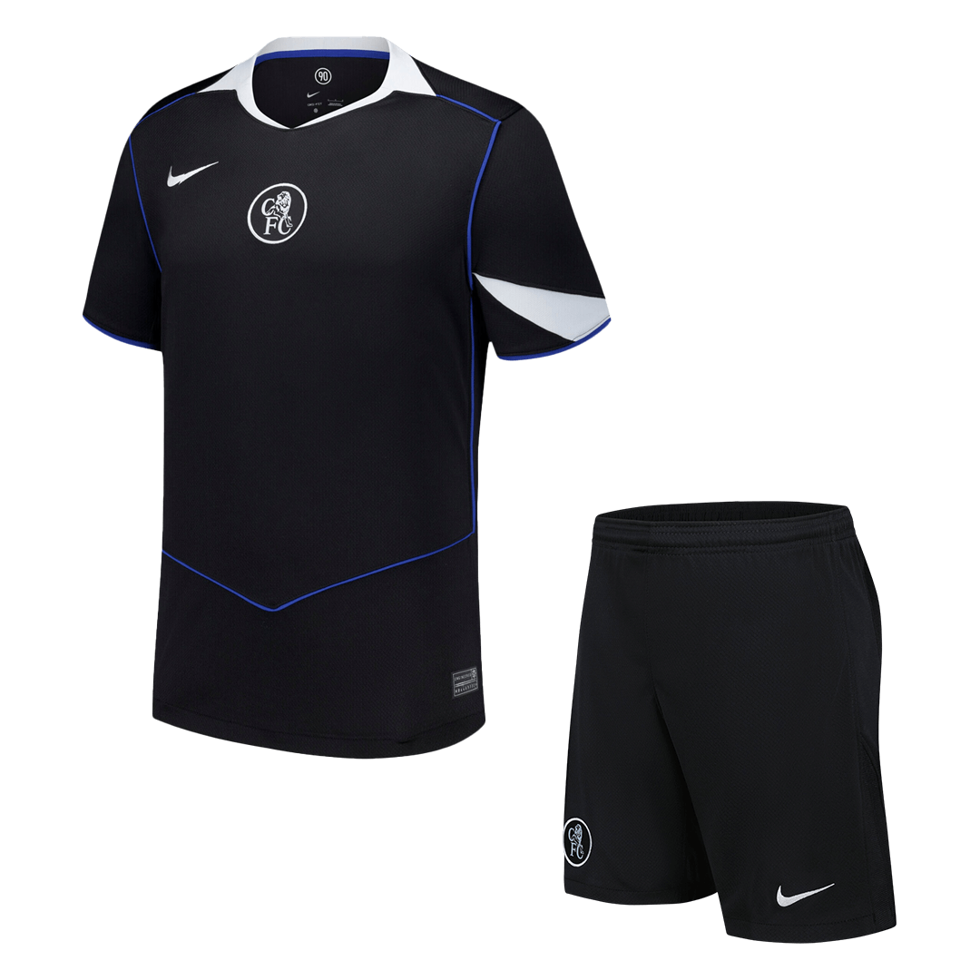Kit de fútbol visitante del Chelsea (camiseta y pantalón corto) 2025/26