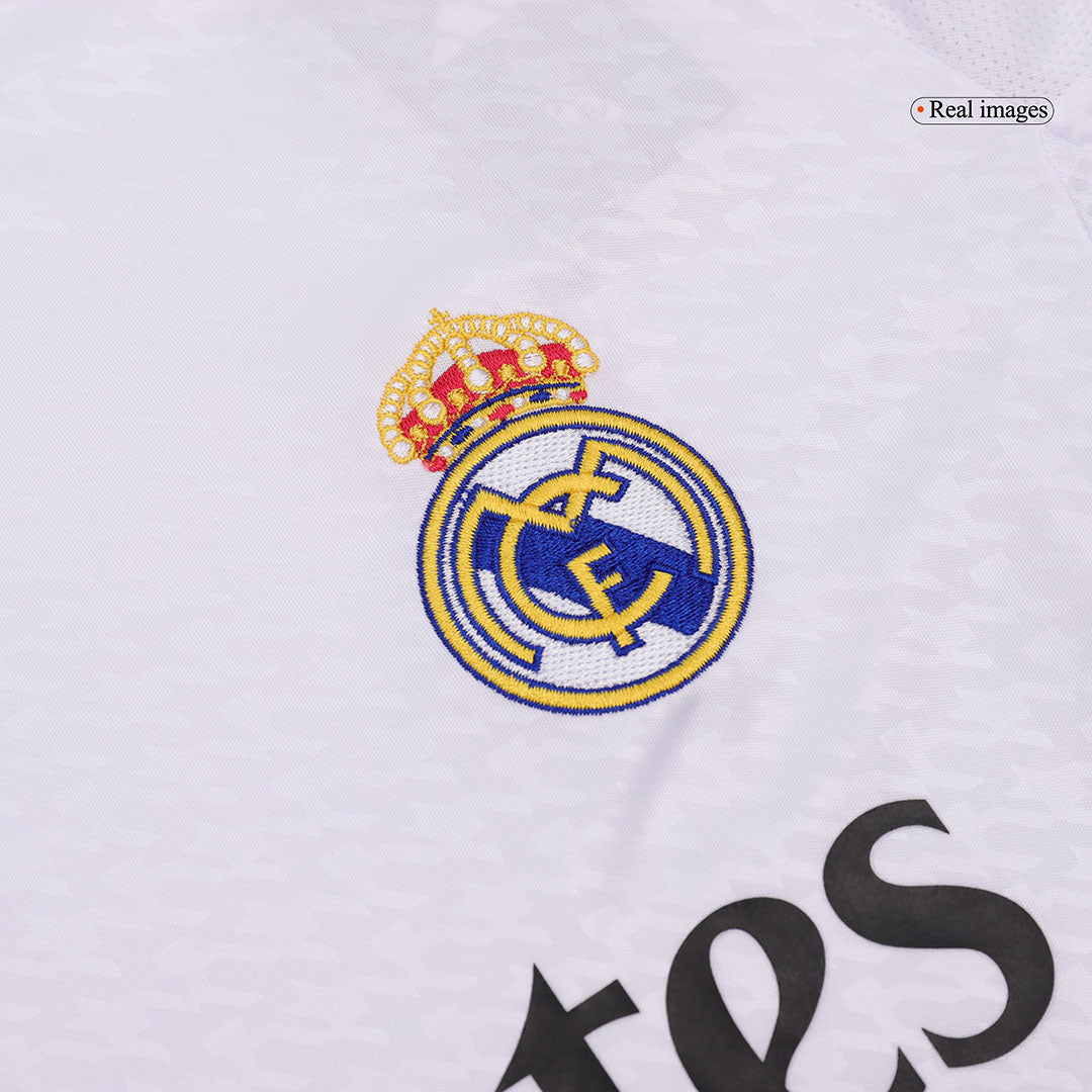Camiseta de fútbol de manga larga de local del Real Madrid
