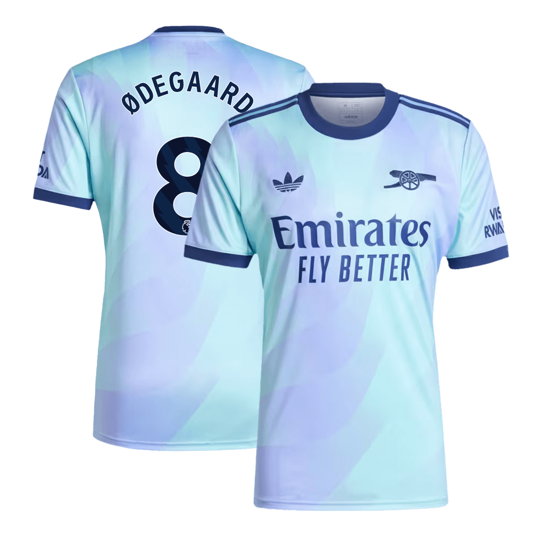 Camiseta de fútbol de visitante del Arsenal ØDEGAARD #8