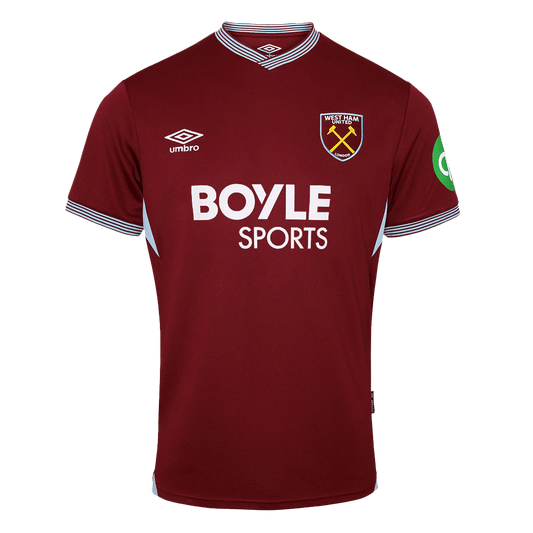 Camiseta de fútbol local del West Ham United 2025/26