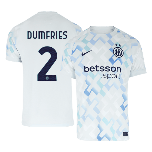 Camiseta de visitante del Inter de Milán DUMFRIES #2 2025/26