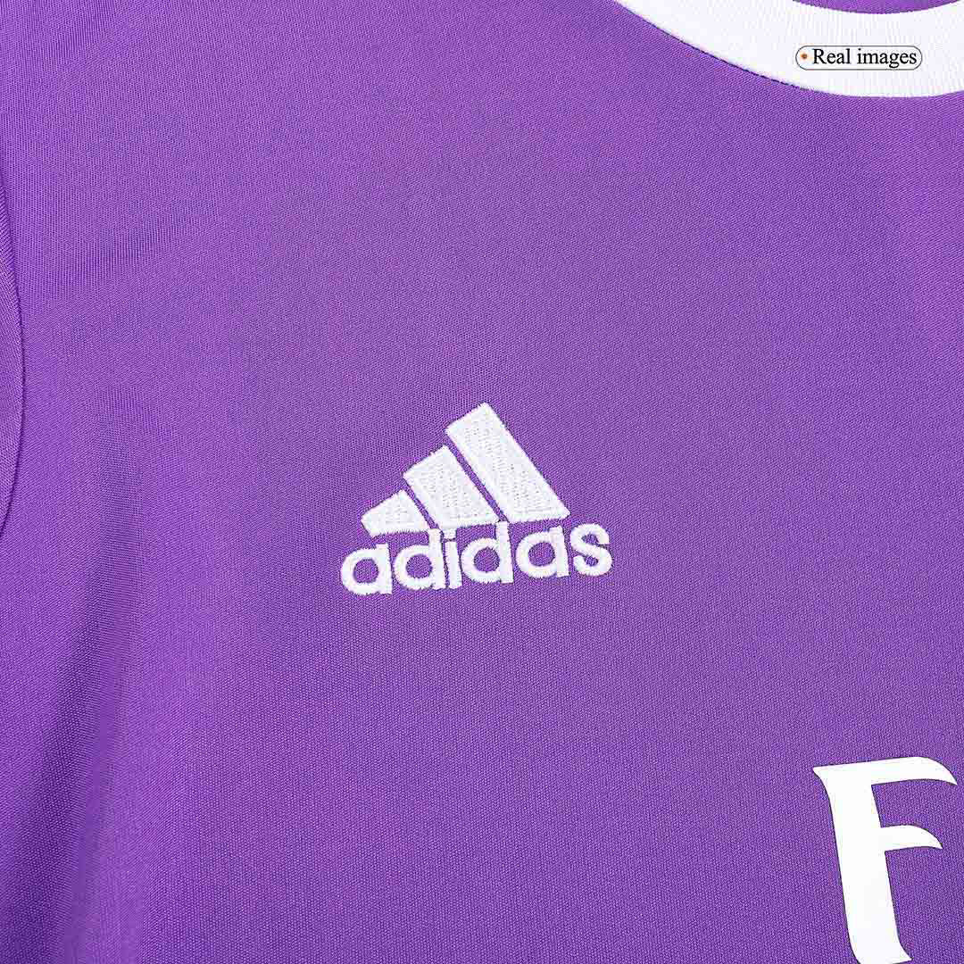 Camiseta de fútbol vintage de manga larga ModriĆ #19 de visitante del Real Madrid 2016/17