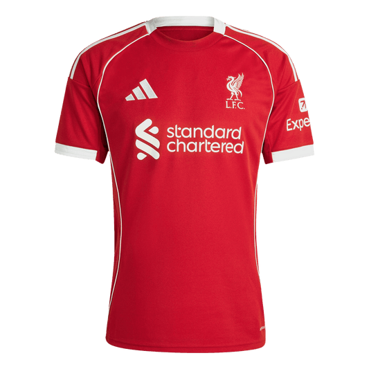 Camiseta de fútbol local ISAK #9 Liverpool 25/26 Roja