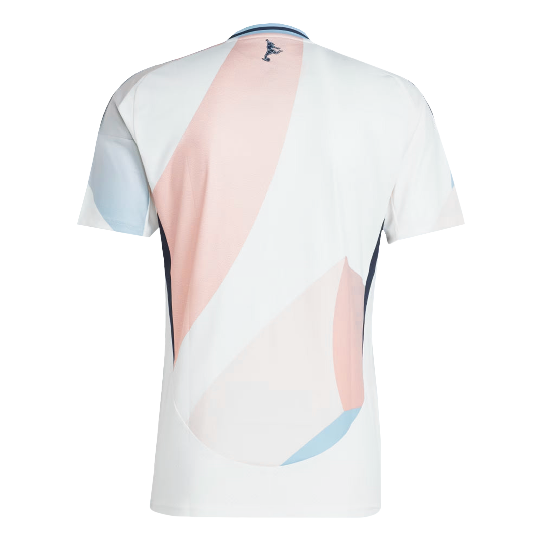 Camiseta de fútbol visitante de España 2025 para hombre - Eurocopa femenina