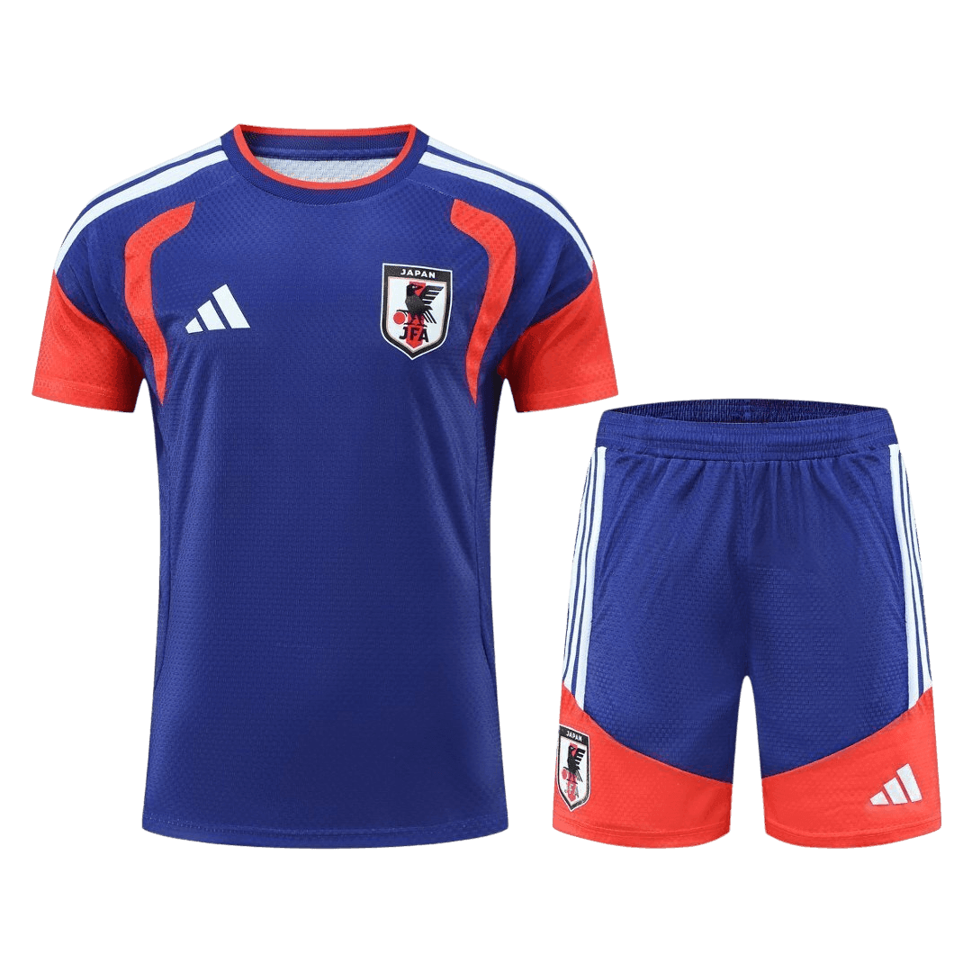 Equipación de fútbol de Japón para la previa del partido (camiseta + pantalón corto) 2026