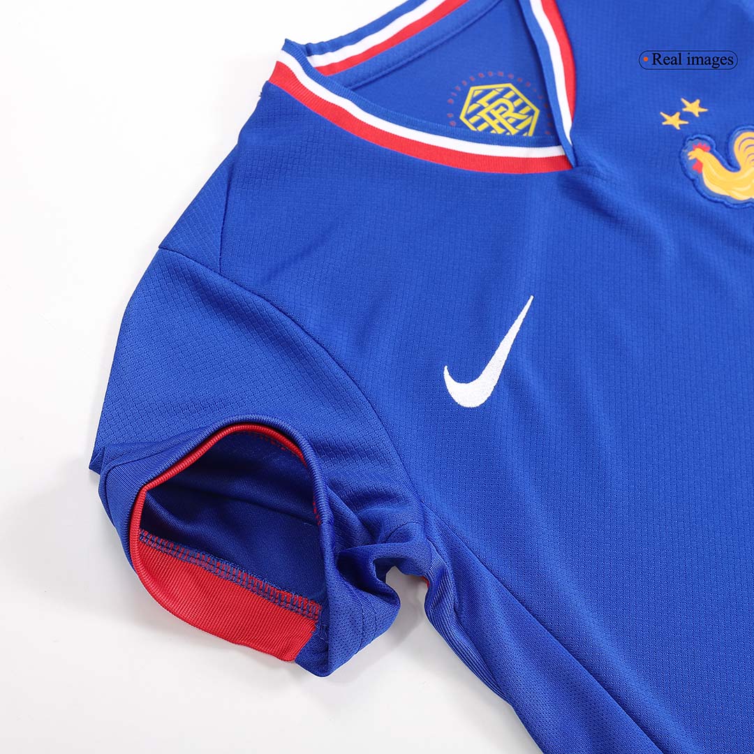 Kit de fútbol local de Francia para niños (camiseta y pantalón corto) Eurocopa 2024