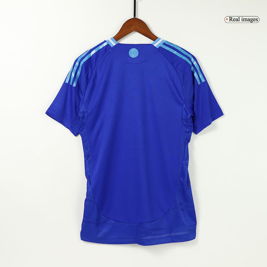Camiseta de fútbol visitante auténtica de Argentina 2024