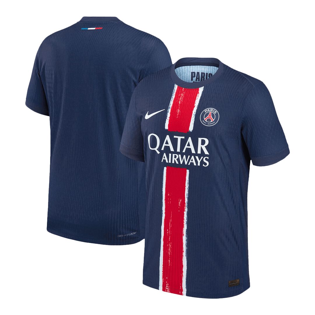 Camiseta de fútbol local auténtica del PSG 2024/25