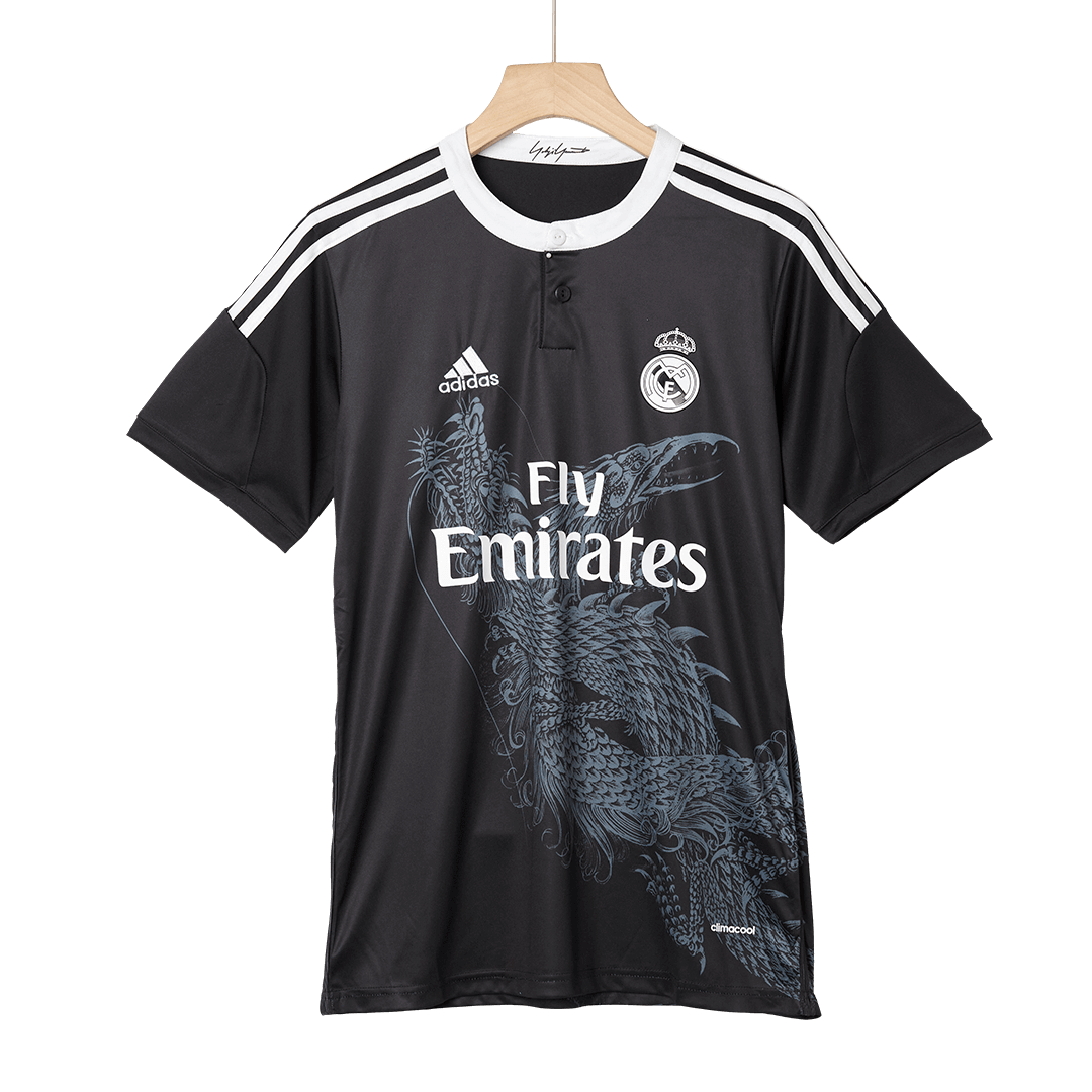 Camiseta de fútbol vintage del Real Madrid SERGIO RAMOS #4 Tercera 2014/15