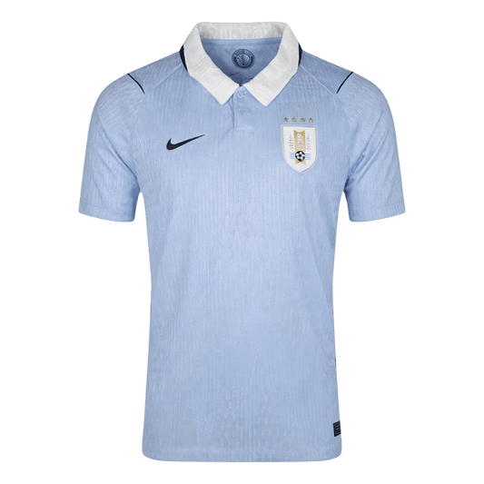 Camiseta de local de Uruguay para hombre, versión Mundial 2026 - Corte ajustado