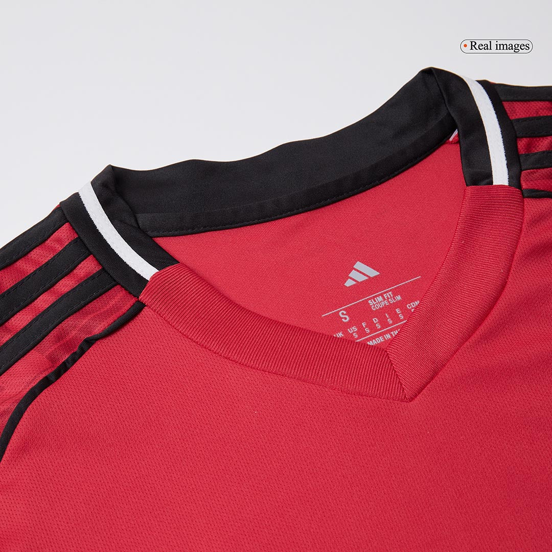 Camiseta de fútbol local del Manchester United B.FERNANDES #8 2025/26, roja