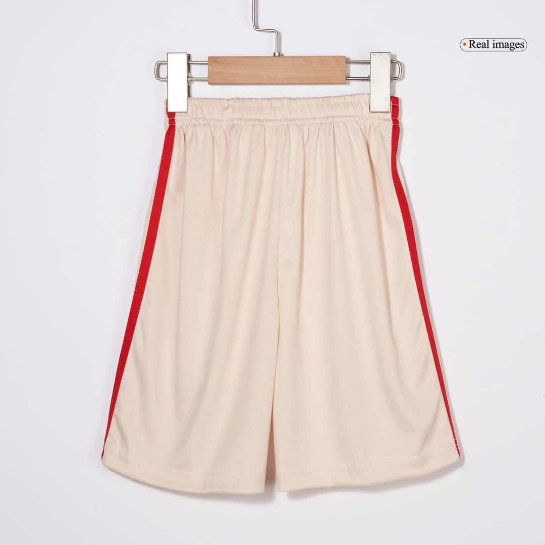 Kit de fútbol infantil de visitante del Bayern Múnich (camiseta y pantalón corto) 2024/25 - UCL