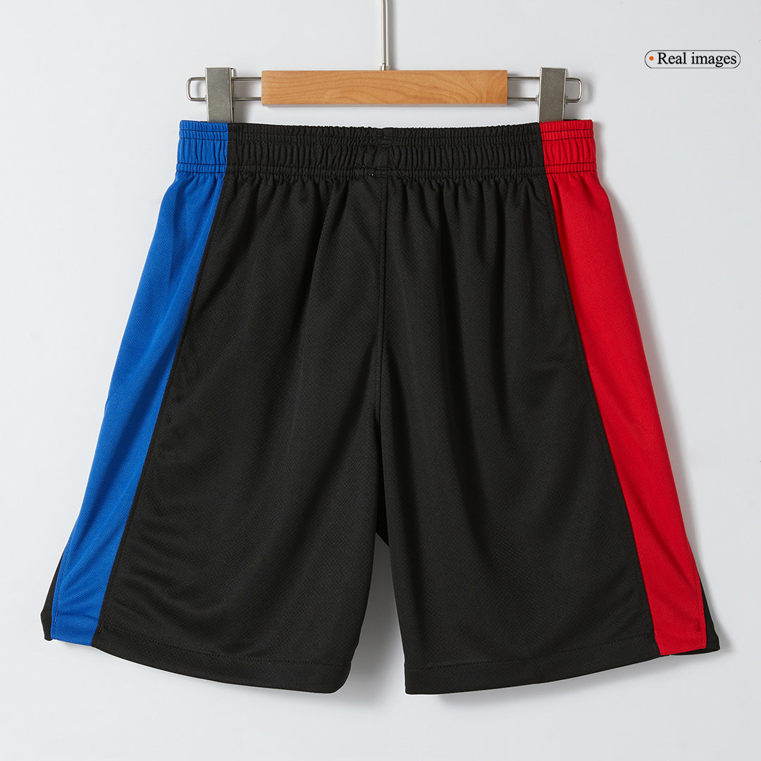 Pantalón cortos de fútbol del Barcelona personalizados de visitante 2024/25