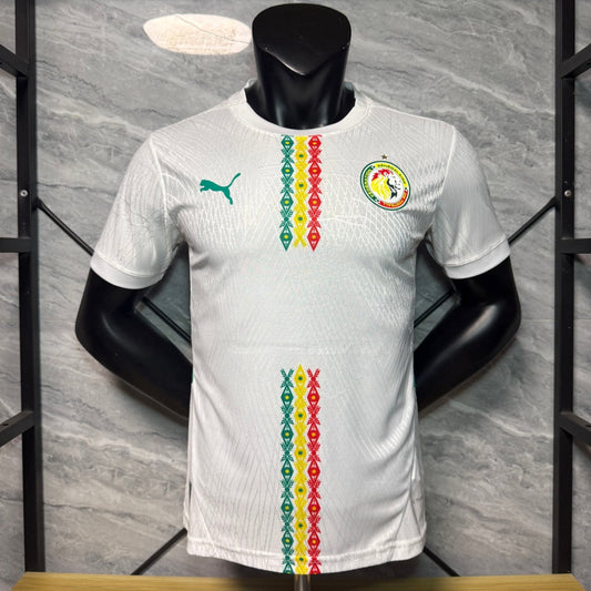 Camiseta blanca de jugador D de Senegal 26/27