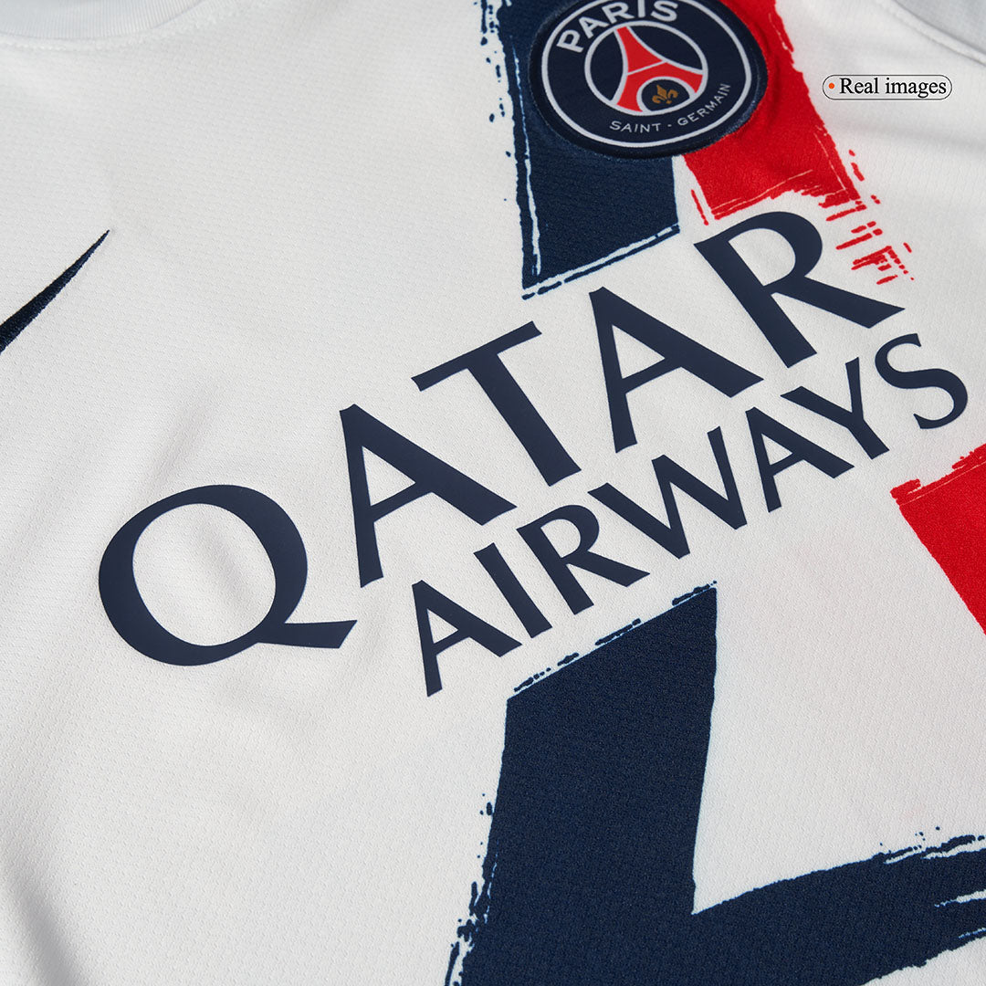 Camiseta de fútbol KVARATSKHELIA #7 PSG Segunda equipación 2024/25