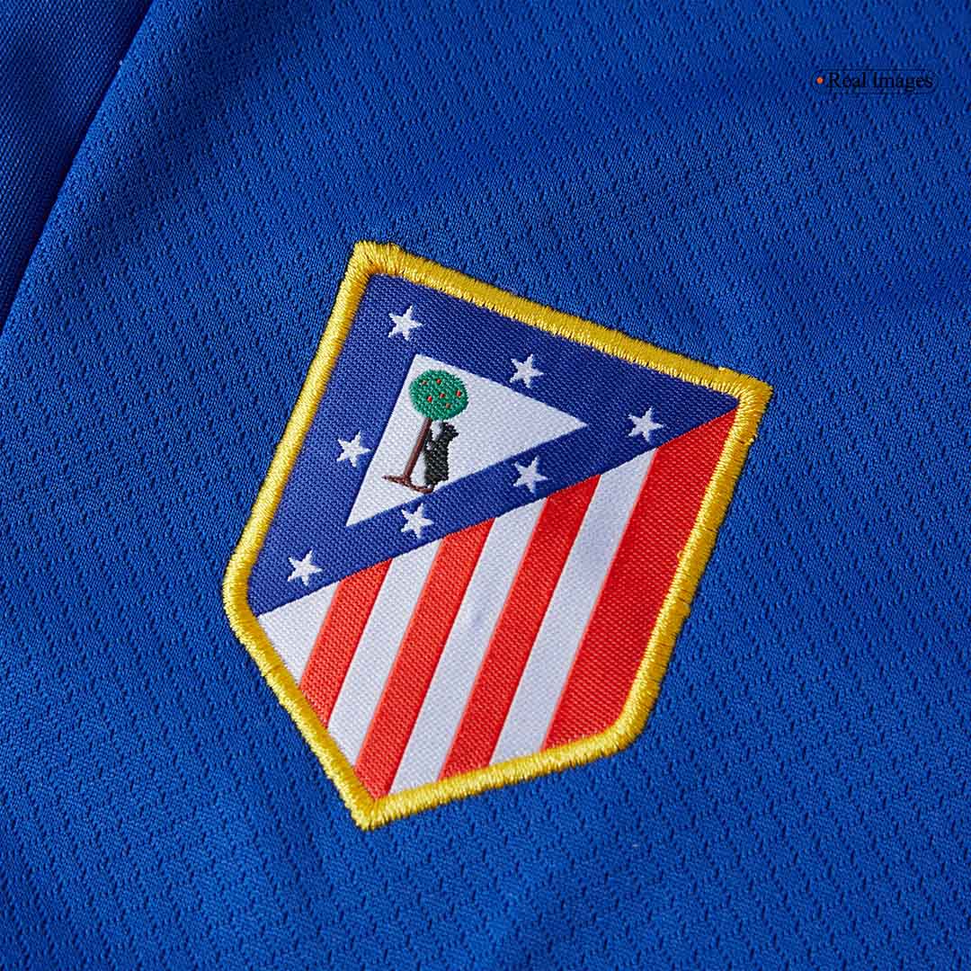 Kit de fútbol local del Atlético de Madrid para niño (Kit, pantalón corto y medias) 2025/26