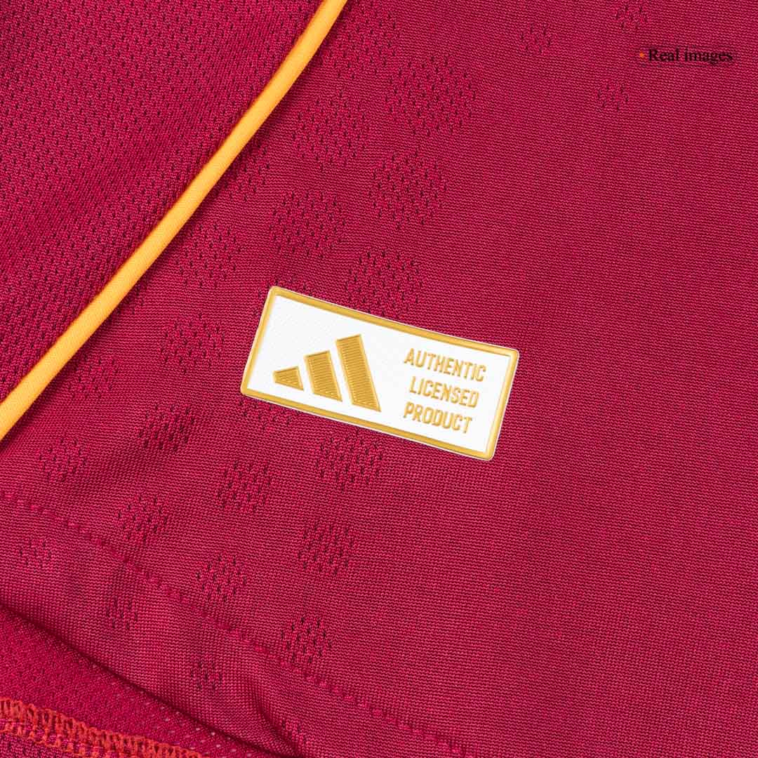 Camiseta de fútbol local auténtica de la Roma 2025/26