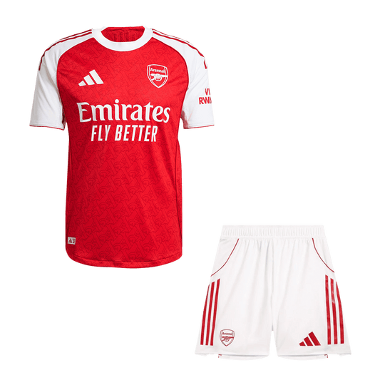 Kit de fútbol local del Arsenal (Kit y pantalón corto) 2025/26