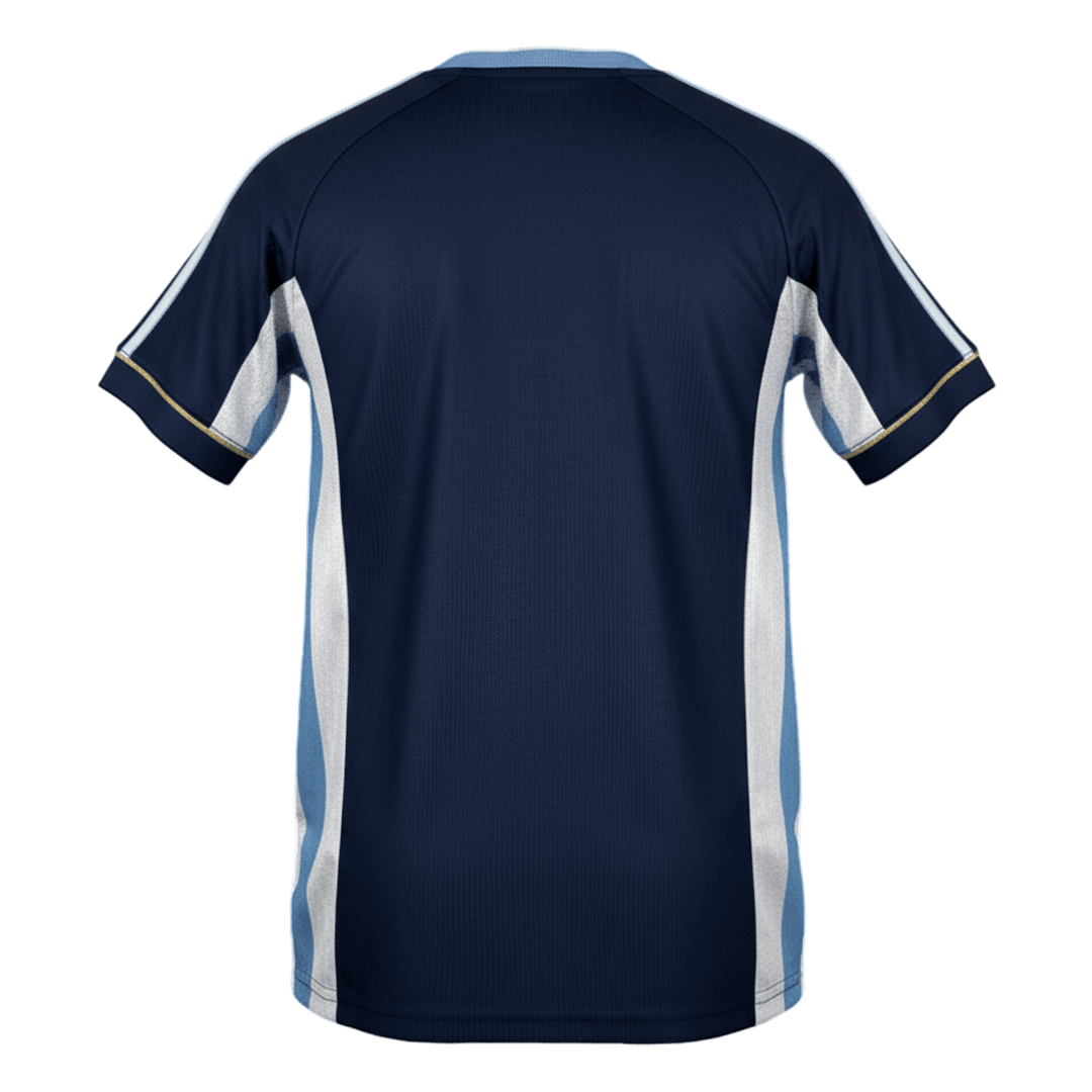 Camiseta retro de fútbol de visitante de Argentina 1998