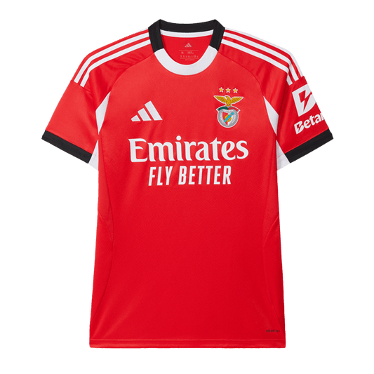 Camiseta de fútbol local del Benfica 2025/26 roja