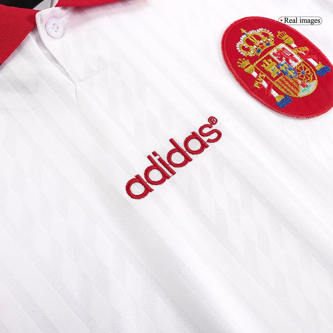 Camiseta retro de fútbol de visitante de España 1994