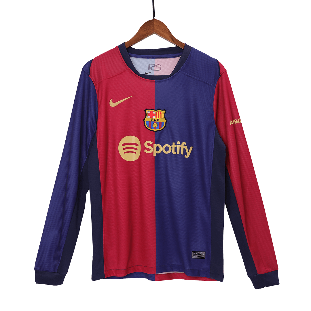 Camiseta de fútbol de manga larga del Barcelona 2024/25