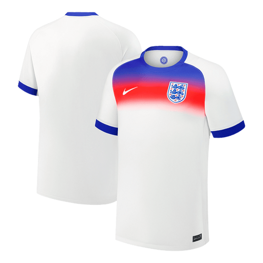 Camiseta de fútbol local de Inglaterra 2025 para hombre, blanca - Eurocopa femenina