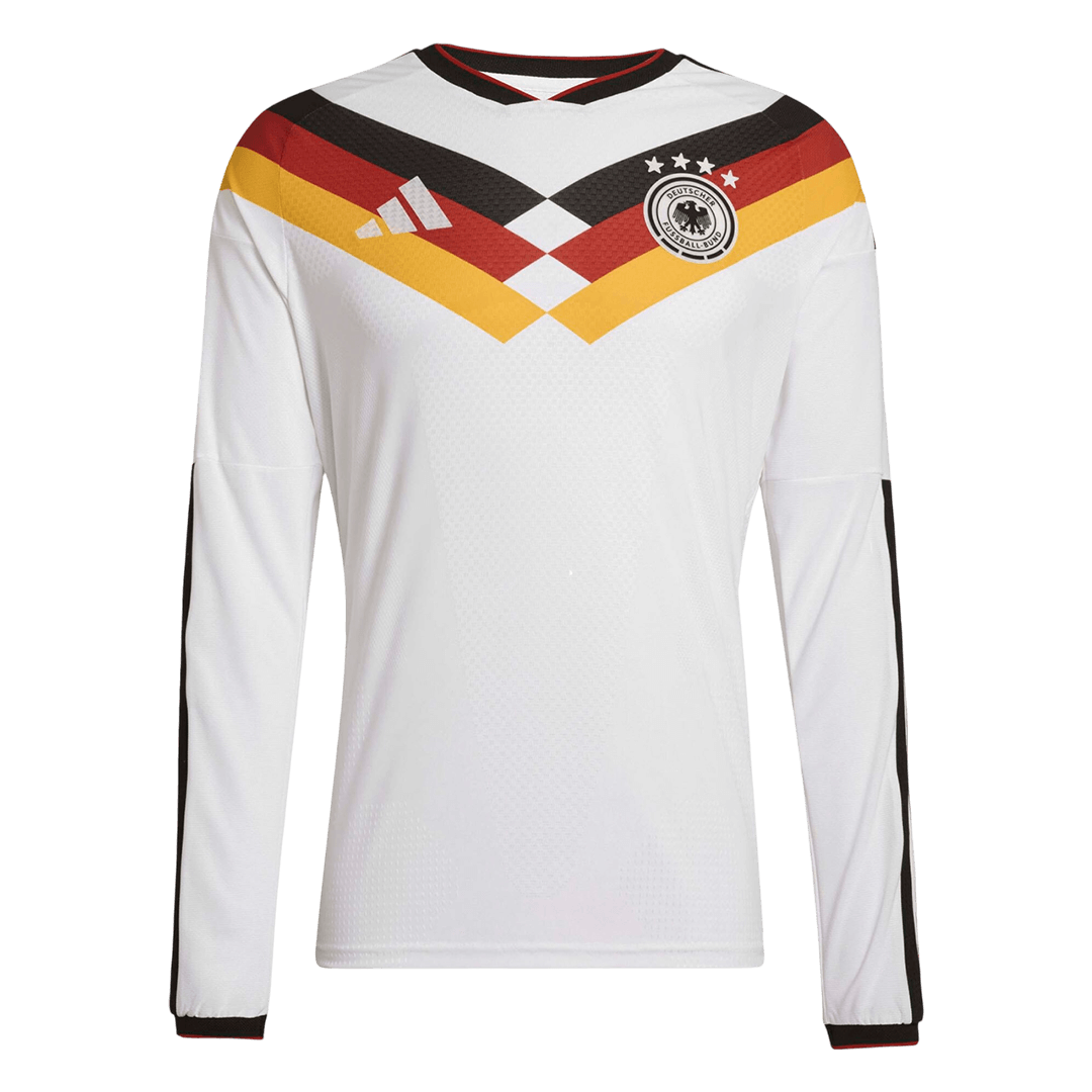 Camiseta de fútbol de manga larga de local de Alemania 2026