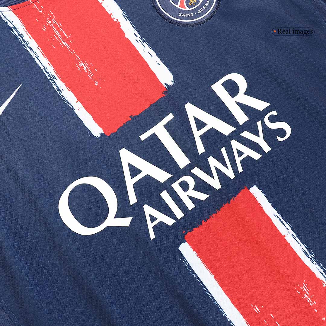 Camiseta de fútbol O.DEMBÉLÉ #10 PSG Primera equipación 2024/25 Azul marino