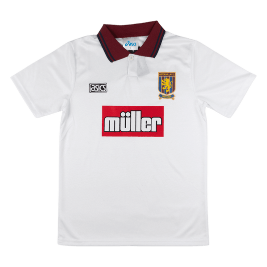 Camiseta retro de fútbol de visitante del Aston Villa 1994/95
