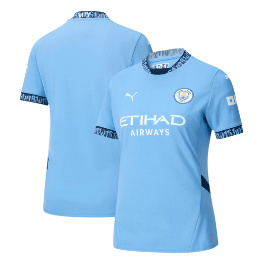 Camiseta de fútbol local del Manchester City para mujer 2024/25
