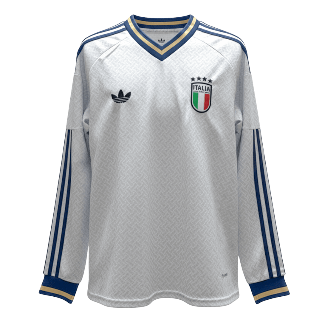 Camiseta de fútbol de manga larga de visitante de Italia 2026