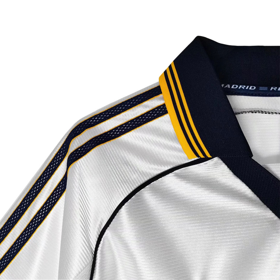 Camiseta de fútbol vintage del Real Madrid 1998/00