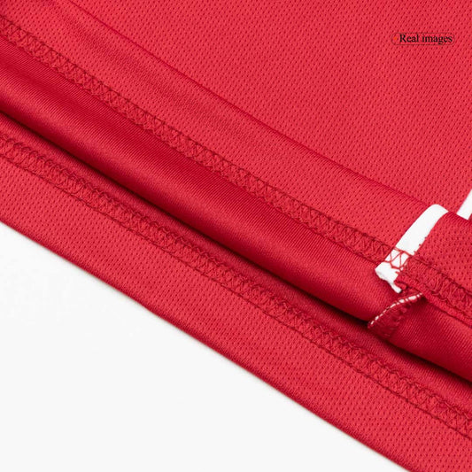 Pantalón corto de fútbol local del Liverpool 25/26 rojo