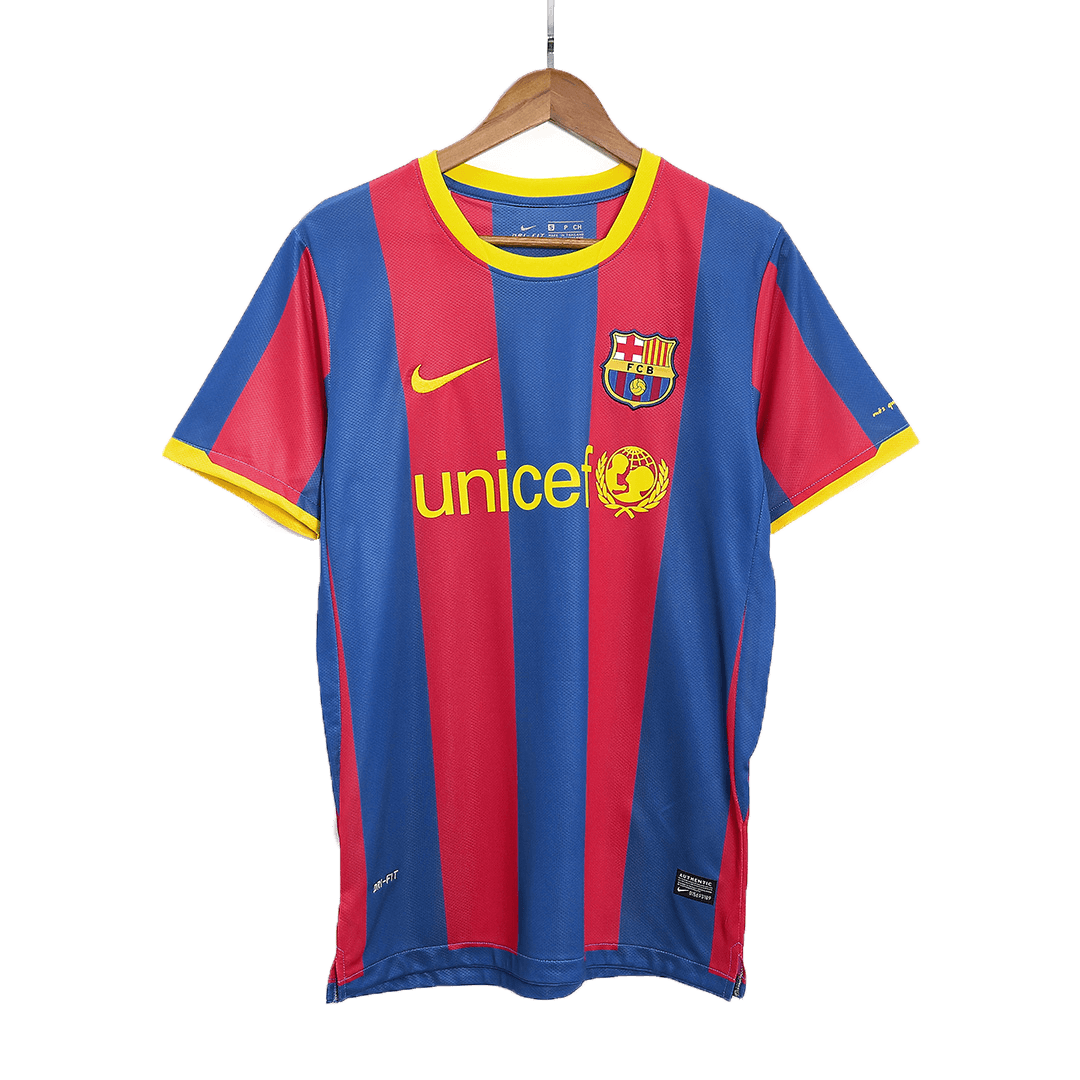 Camiseta retro de fútbol local del Barcelona MESSI #10 2010/11