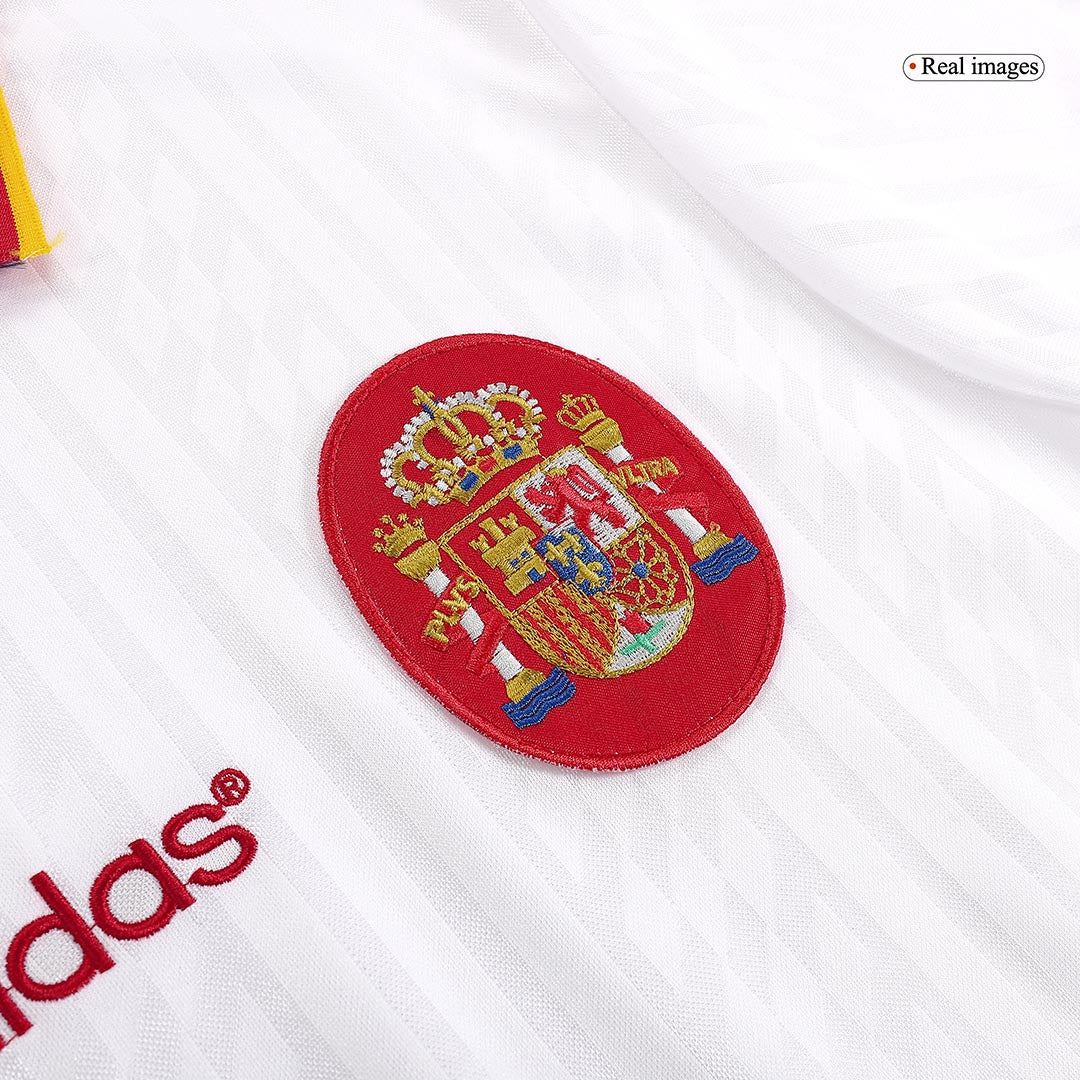 Camiseta retro de fútbol de visitante de España 1994