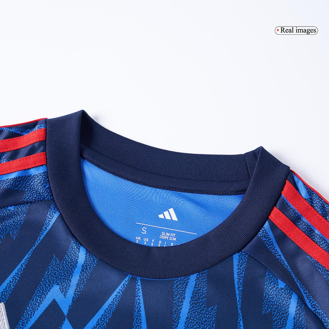 Kit de visitante del Arsenal (Kit, pantalón corto y medias) 2025/26