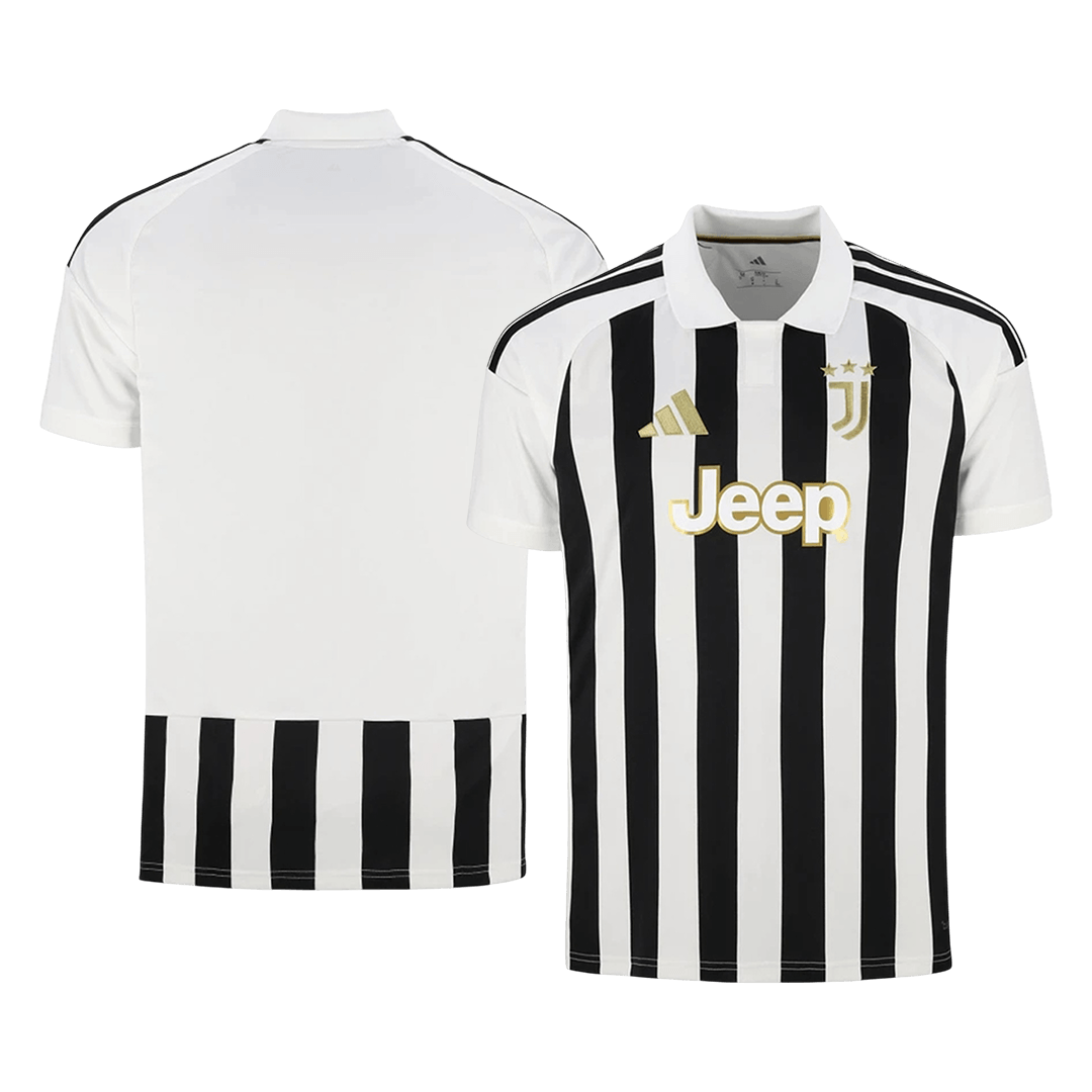 Camiseta de fútbol de la Juventus para hombre, temporada 2026/27, color blanco y negro.